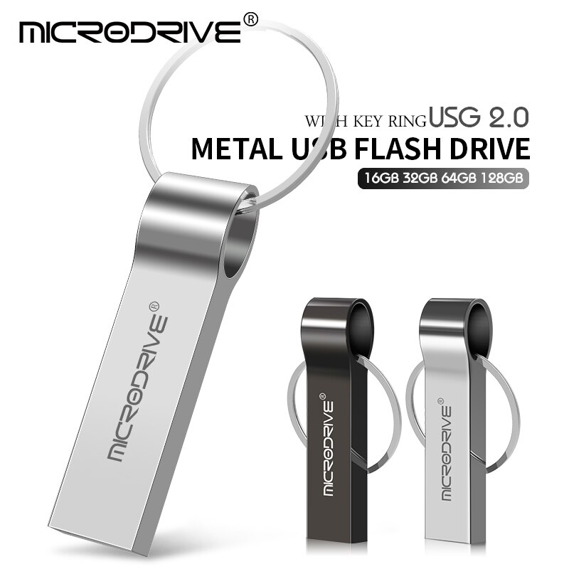 USB 플래시 드라이브 Pendrive 4GB 8GB 16GB 32GB 64GB 128GB 펜 드라이브 플래시 USB 스틱 키 링 메모리 스틱 선물용